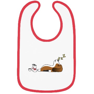 Discover Basset Hound Sake Drunk Bibs