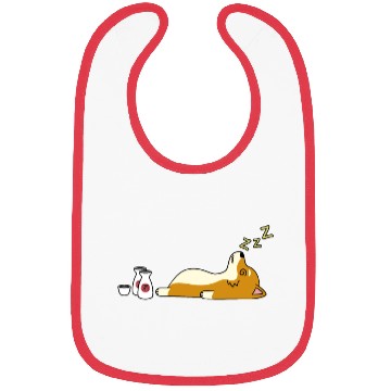 Discover Shiba Inu Sake Drunk Bibs