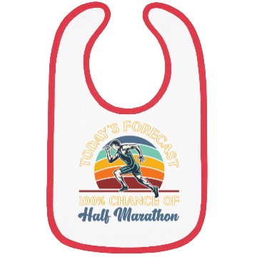 Discover Running Runner Half Marathon Retro Bibs