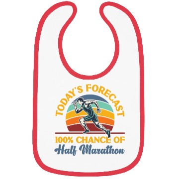 Discover Running Runner Half Marathon Retro Bibs