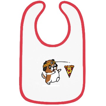 Discover Saint Bernard Pizza Workout Bibs