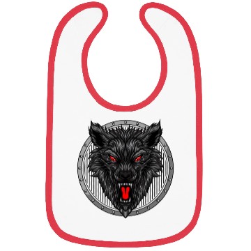 Discover Be Strong As A Wolf Bibs