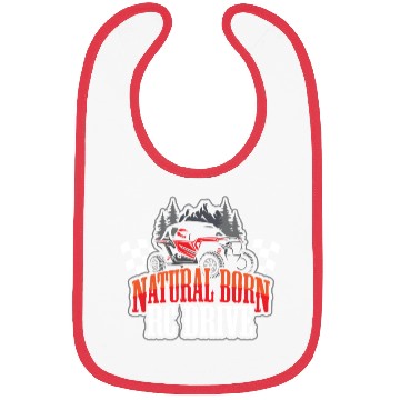 Discover Natural Born RC car Driver Racer Remote Controlled Bibs