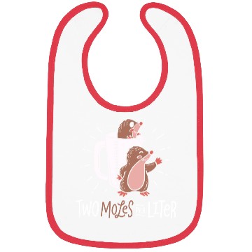 Discover Two Moles Per Liter Science Experiment Laboratory Bibs