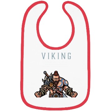 Discover Viking Warrior Be Strong Be Brave Be Humble 2 Bibs