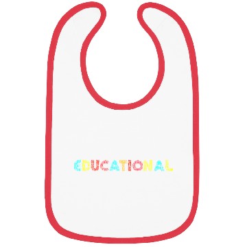 Discover educational teacher student Bibs