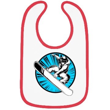 Discover Winter Vacation Snowboarding Snowboarder Bibs