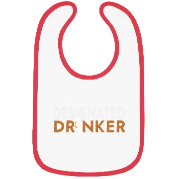Discover Mens Beer Lovers, Designated Drinker Funny Bibs