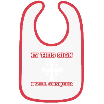 Discover Crusader Cross Of Jerusalem Knights Templar Bibs