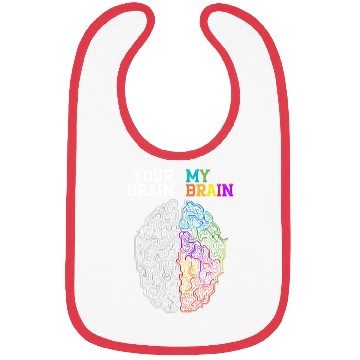 Discover Your Brain My Brain Embrace Neurodiversity ADHD Bibs