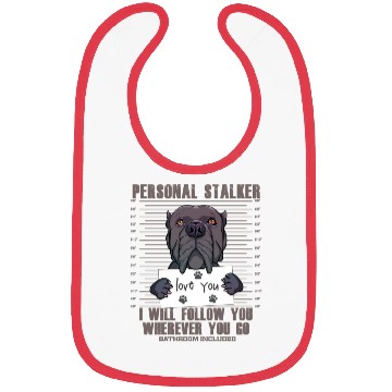 Discover Funny Cane Corso Dog Italian Mastiff Lover Gift Bibs