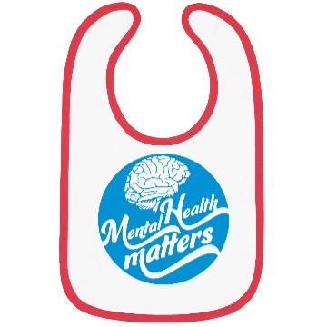 Discover mental health matters quote Bibs