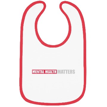 Discover mental health matters quote Bibs