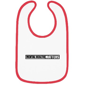 Discover mental health matters quote Bibs