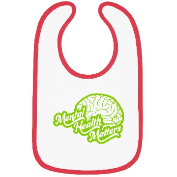 Discover mental health matters quote Bibs