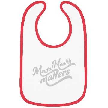Discover mental health matters quote Bibs