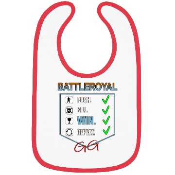 Discover Battle Royal Gaming Design Bibs