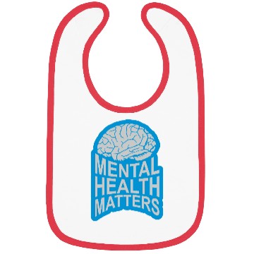 Discover mental health matters quote Bibs