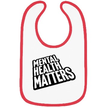 Discover mental health matters quote Bibs