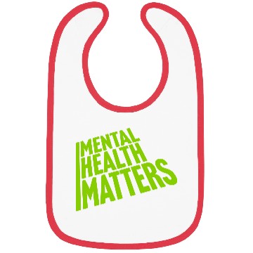 Discover mental health matters quote Bibs