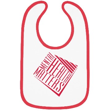 Discover mental health matters quote Bibs