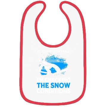 Discover If Course I Didnt Fall Funny Snowboarding For Men Bibs