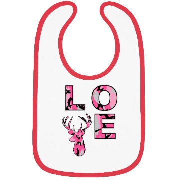 Discover K Camouflage Buck Love Deer Hunting Hunter Bibs