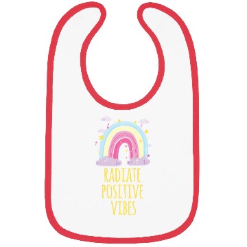 Discover radiate positive vibes Bibs