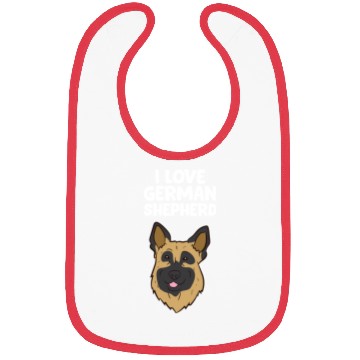 Discover German Shepherd - I love German Shepherd Bibs