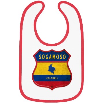 Discover Sogamoso Colombia crest design Bibs
