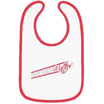 Discover mental health matters quote Bibs