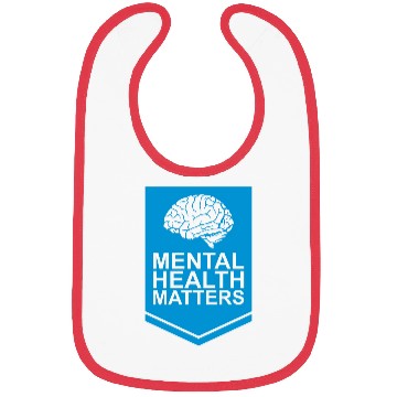 Discover mental health matters quote Bibs