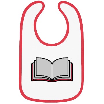 Discover school open book pages Bibs