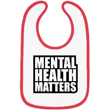 Discover mental health matters quote Bibs