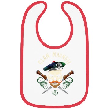 Discover Clan MacNeil Scottish Skull Crest Badge Dirk Bibs