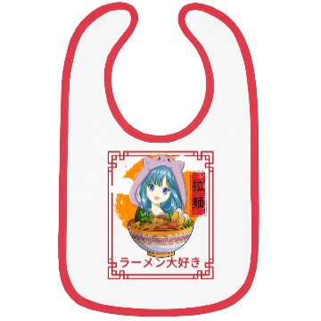 Discover I Love Ramen Bibs