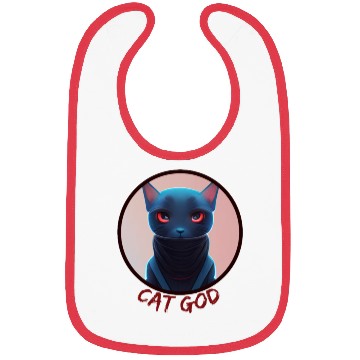 Discover Ninja Cat God Bibs