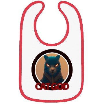 Discover Samurai Cat God Bibs