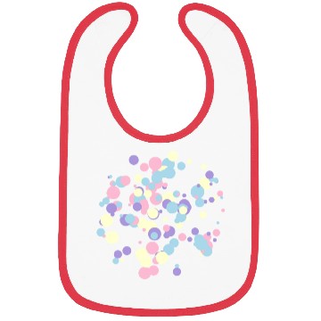 Discover abstract circles pattern Bibs