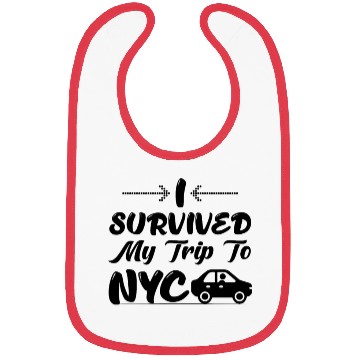 Discover I Survived My Trip To NYC Bibs Design