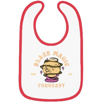 Discover Pink Yellow Typography Bibs
