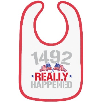 Discover 1492 It Really Happened Navigator Columbus Day Bibs