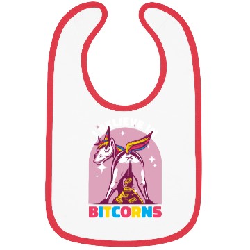 Discover Cryptocurrency Believe In Bitcorns Bitcoin Bibs