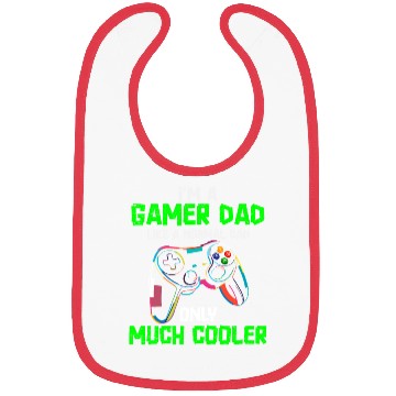 Discover I'm A Gamer Dad Like A Normal Dad Bibs