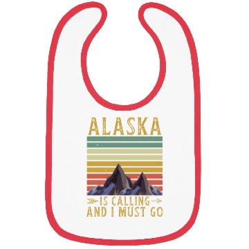 Discover Alaska Gift USA Natur Bär Denali Grizzly Wald Bibs