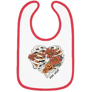 Discover Fun Halloween Designs Dead Inside Bibs