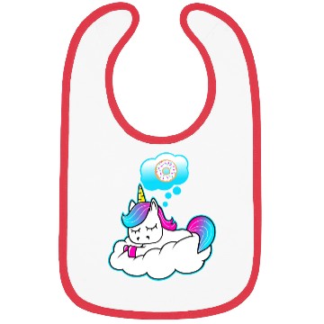 Discover Unicorn donut dreams Bibs