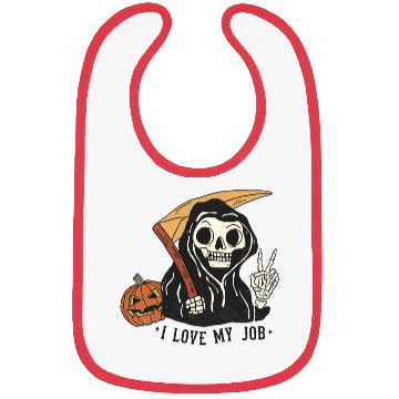 Discover Skeleton Halloween Bibs