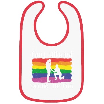 Discover Gay LGBTQ Atheist Atheism Anti Religion Securalism Bibs