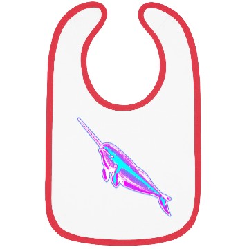 Discover Synthwave Narwhal Bibs